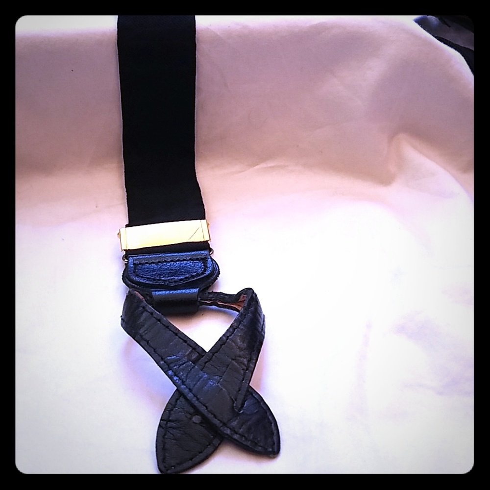 100% Silk Mens Suspenders